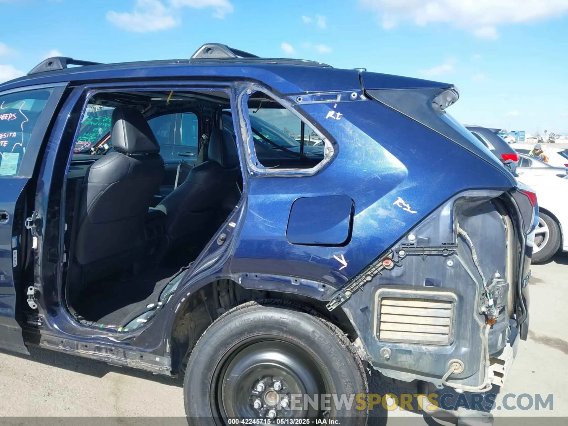 6 fotografías del automóvil dañado 2T3C1RFV2NW191537 TOYOTA RAV4 2022