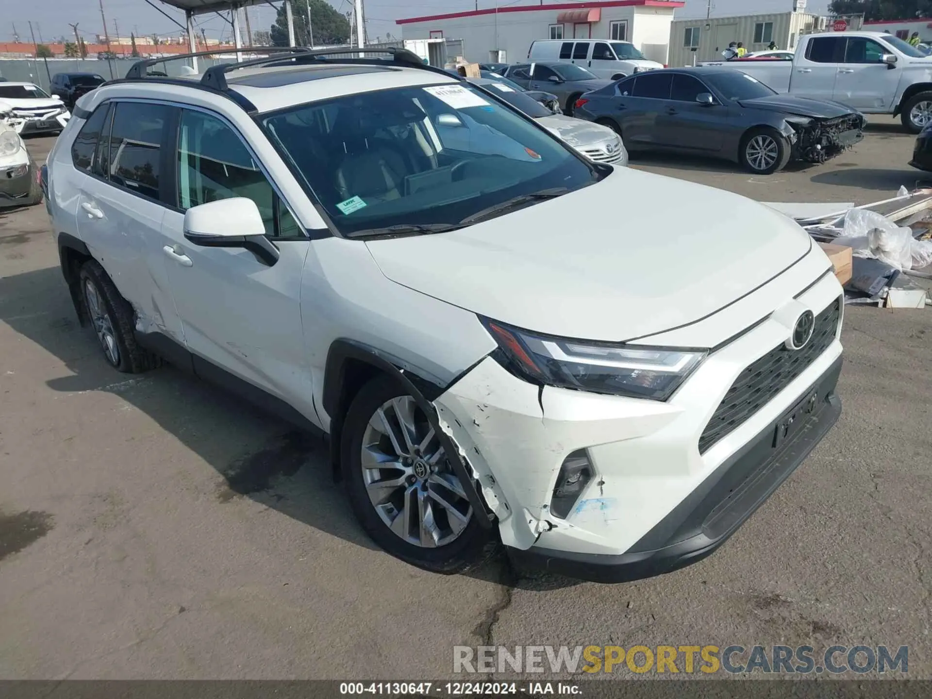 1 fotografías del automóvil dañado 2T3C1RFV3NW228479 TOYOTA RAV4 2022