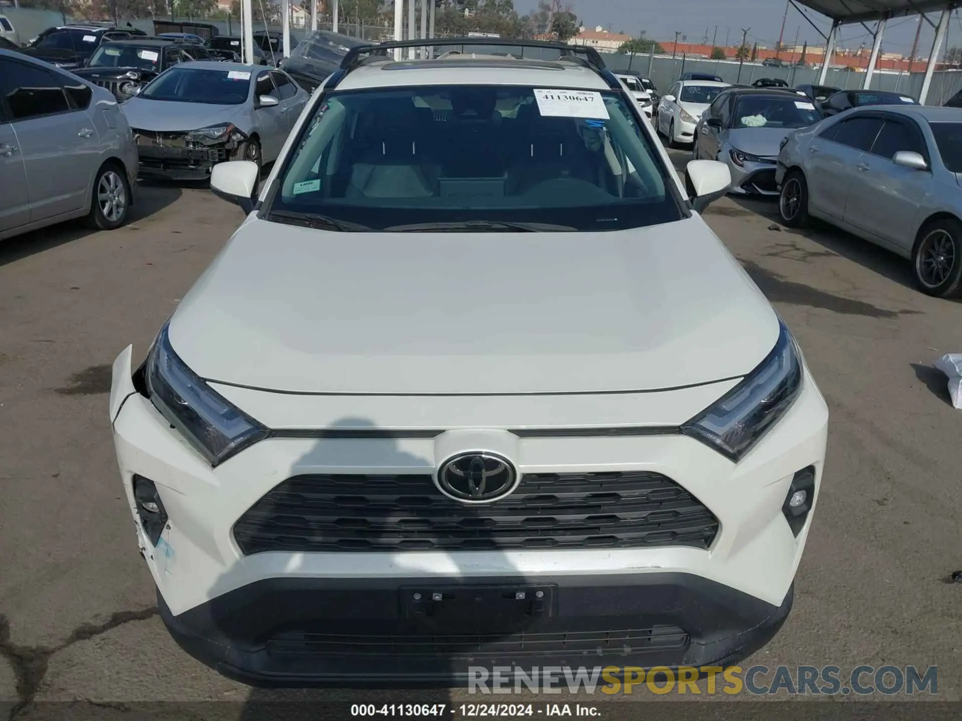 12 fotografías del automóvil dañado 2T3C1RFV3NW228479 TOYOTA RAV4 2022