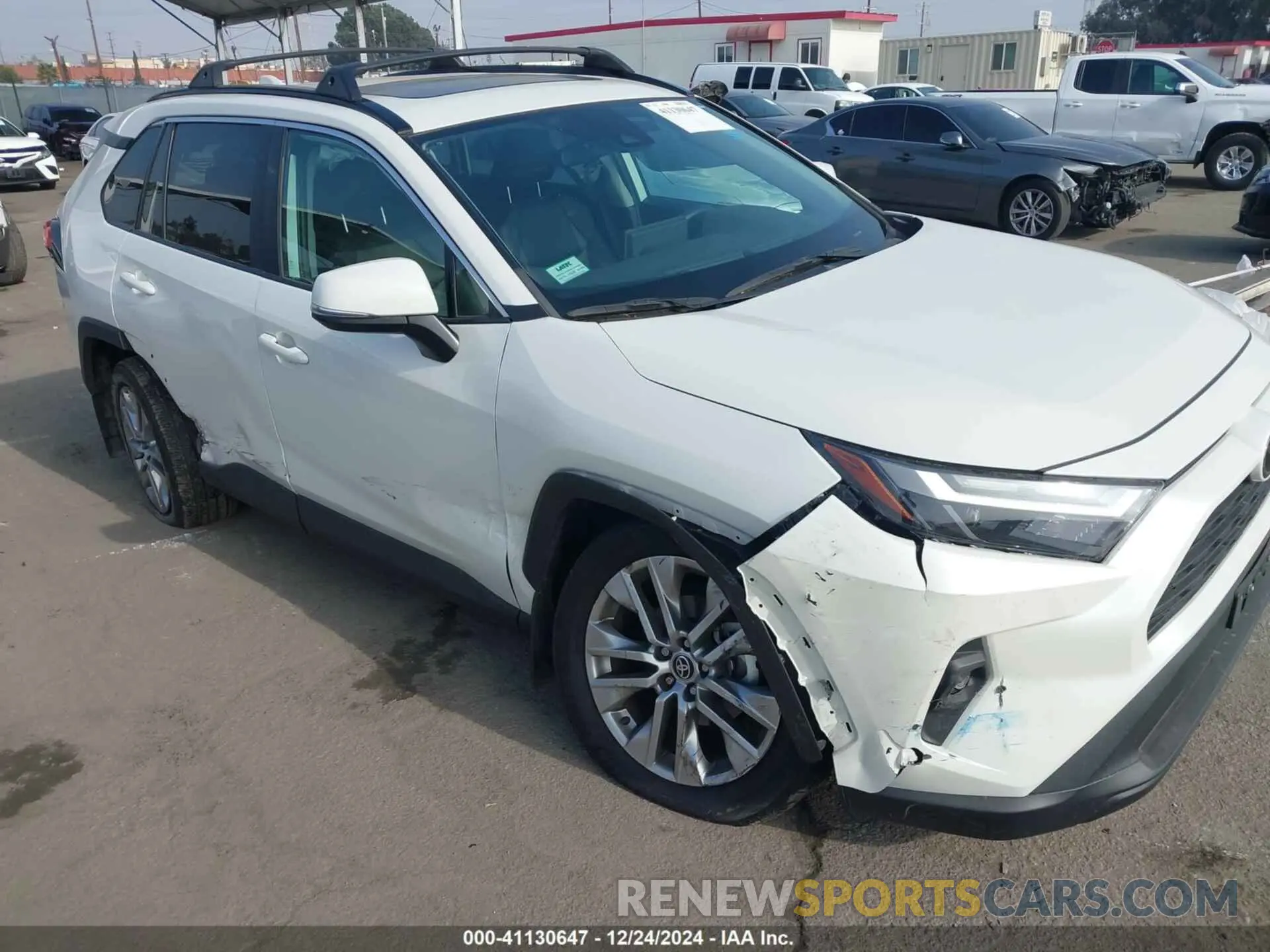 6 fotografías del automóvil dañado 2T3C1RFV3NW228479 TOYOTA RAV4 2022