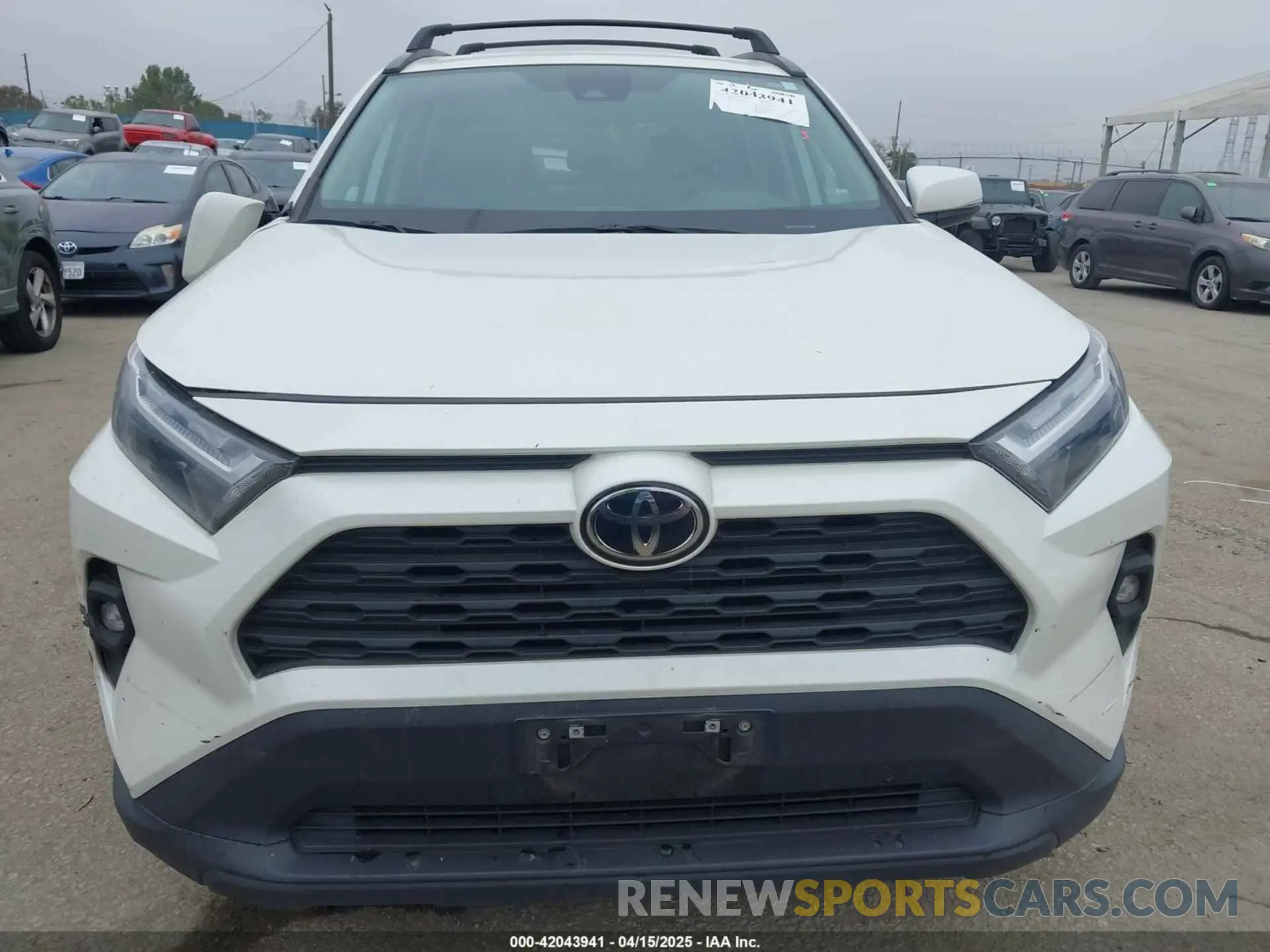 12 fotografías del automóvil dañado 2T3C1RFV3NW231009 TOYOTA RAV4 2022