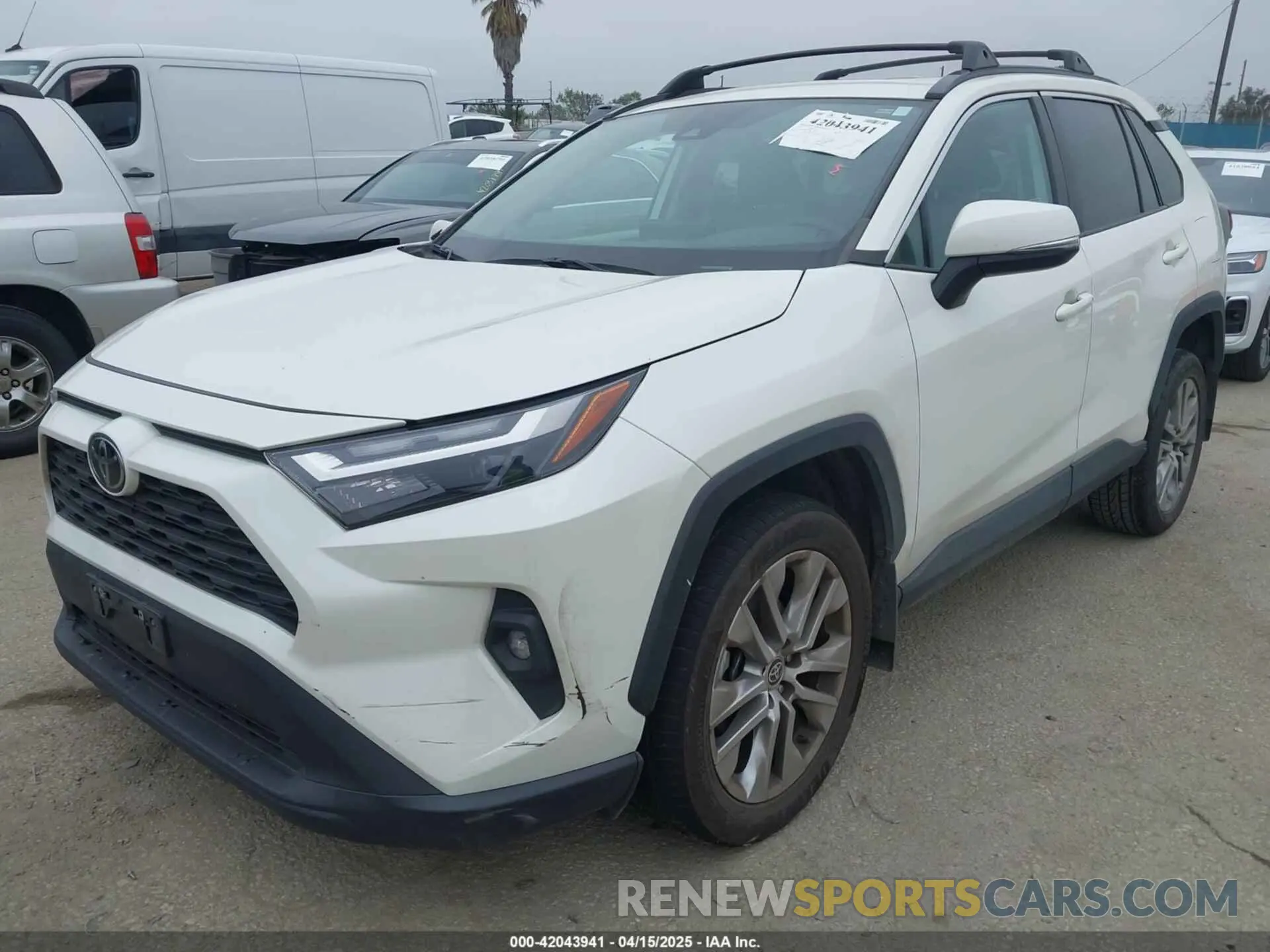 2 fotografías del automóvil dañado 2T3C1RFV3NW231009 TOYOTA RAV4 2022