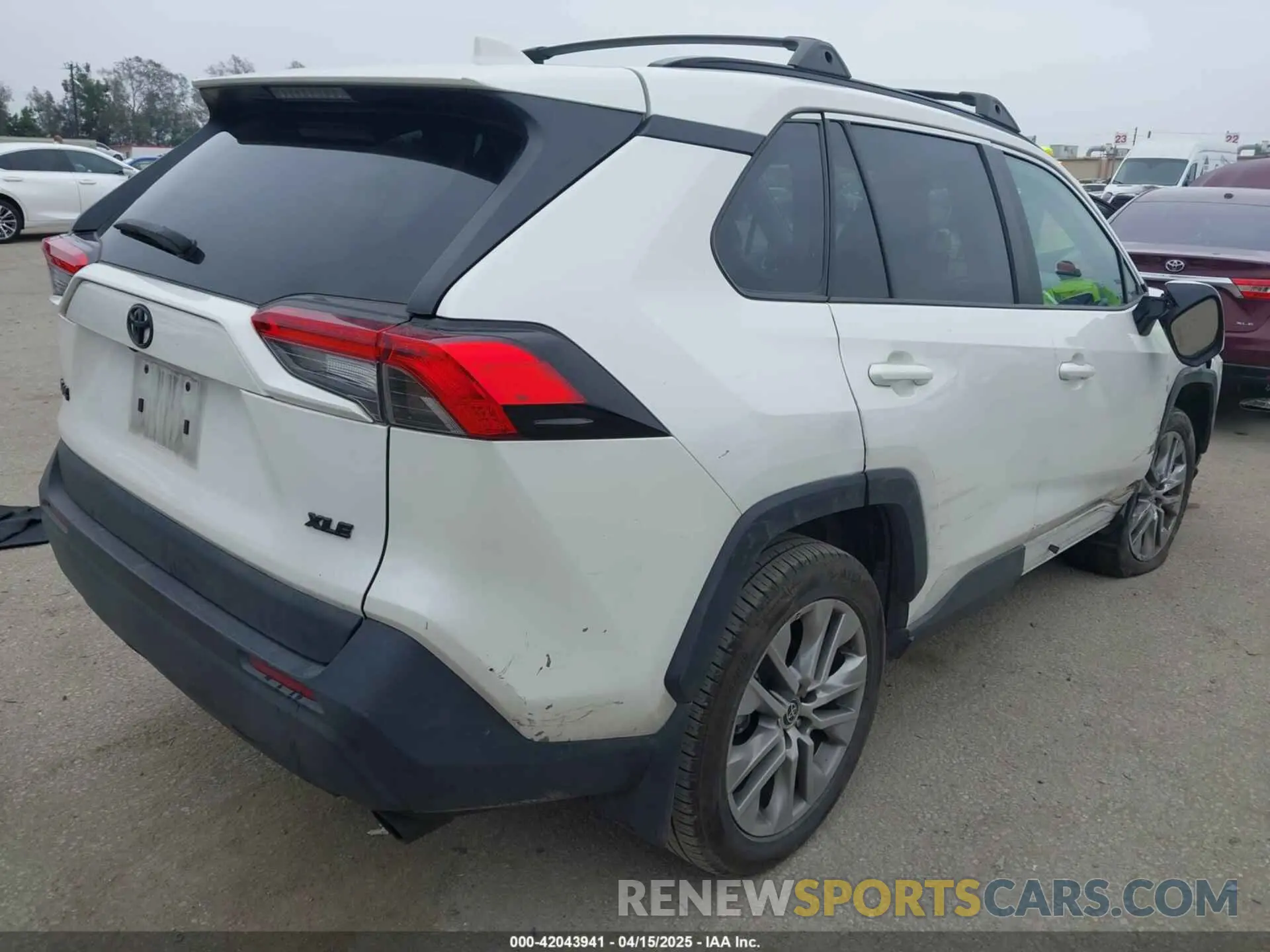4 fotografías del automóvil dañado 2T3C1RFV3NW231009 TOYOTA RAV4 2022