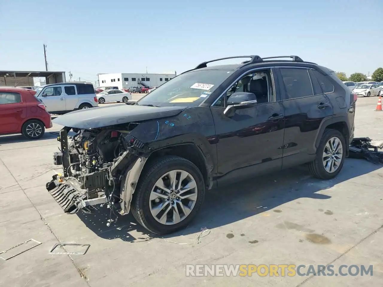 1 fotografías del automóvil dañado 2T3C1RFV4NW237448 TOYOTA RAV4 2022