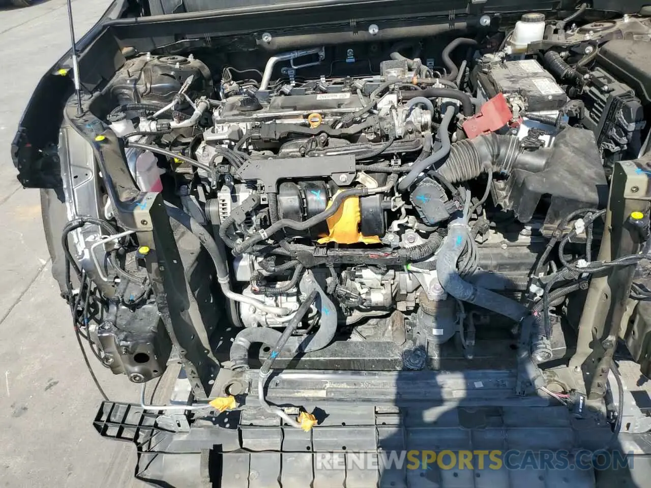 12 fotografías del automóvil dañado 2T3C1RFV4NW237448 TOYOTA RAV4 2022