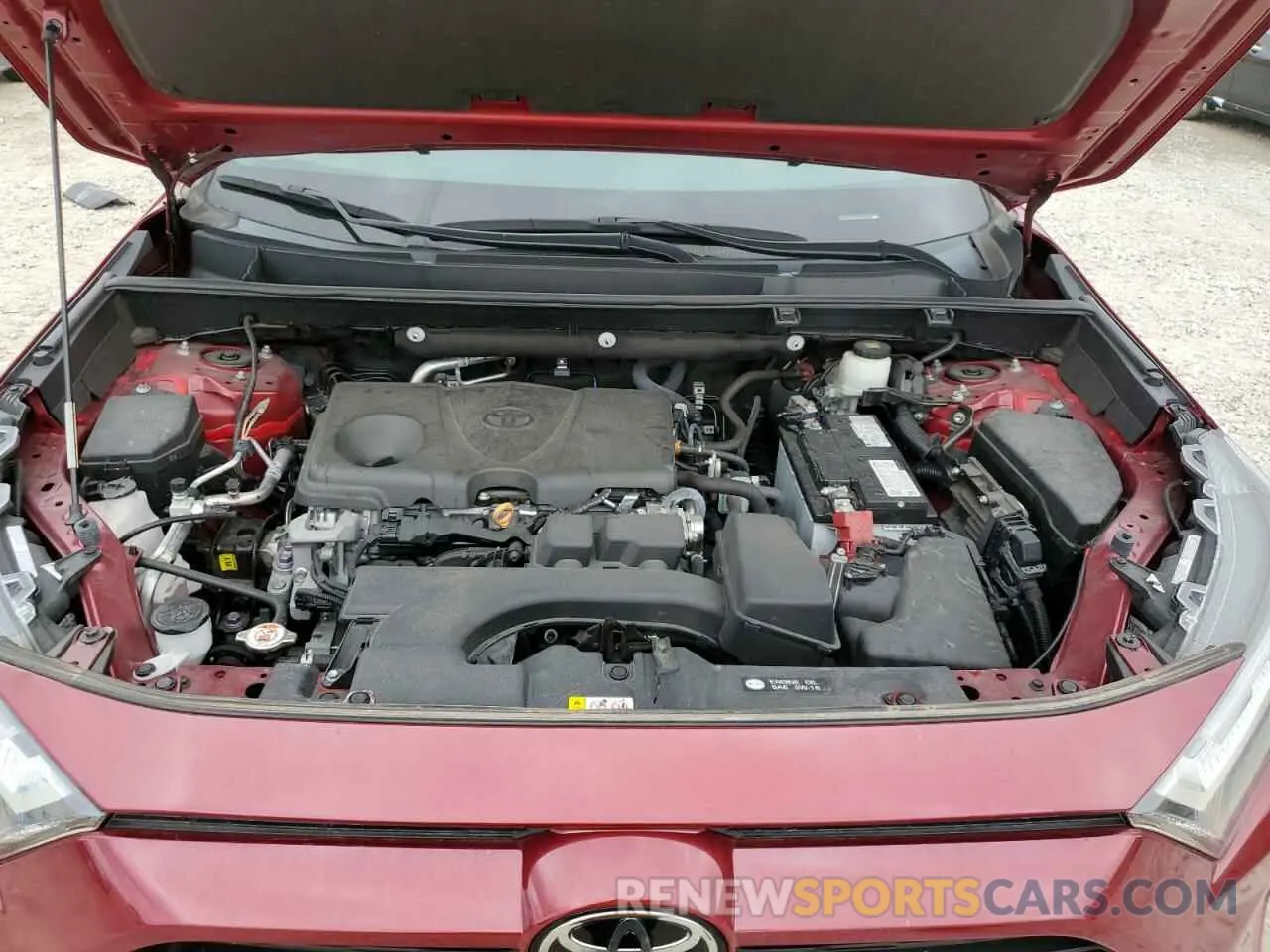 12 fotografías del automóvil dañado 2T3C1RFV5NW187577 TOYOTA RAV4 2022