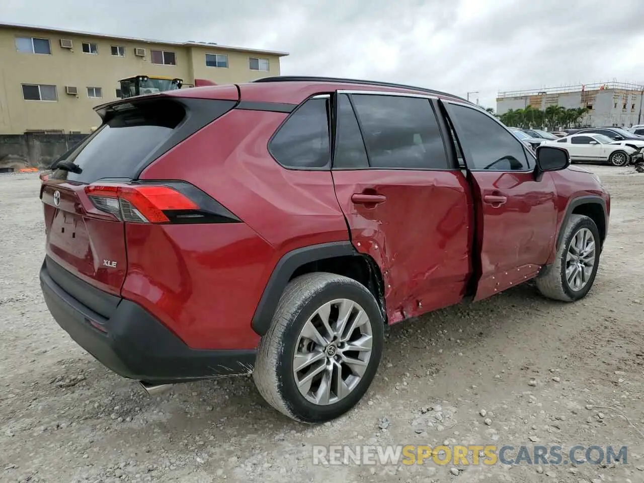 3 fotografías del automóvil dañado 2T3C1RFV5NW187577 TOYOTA RAV4 2022