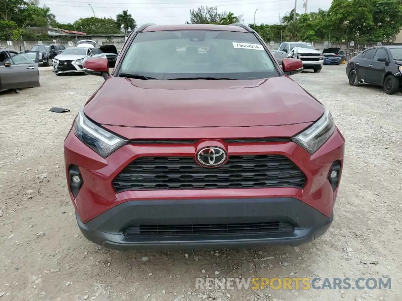 5 fotografías del automóvil dañado 2T3C1RFV5NW187577 TOYOTA RAV4 2022