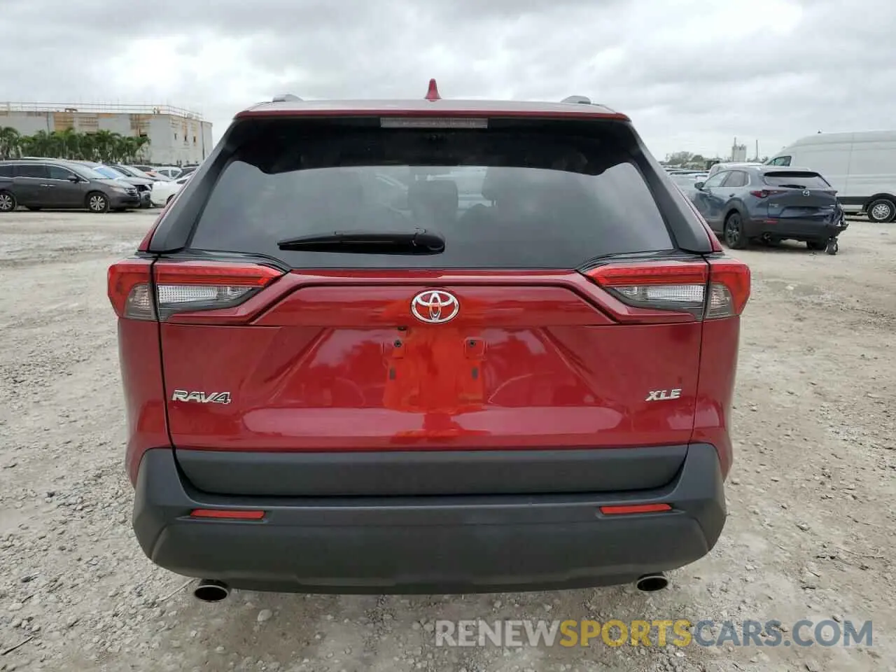 6 fotografías del automóvil dañado 2T3C1RFV5NW187577 TOYOTA RAV4 2022