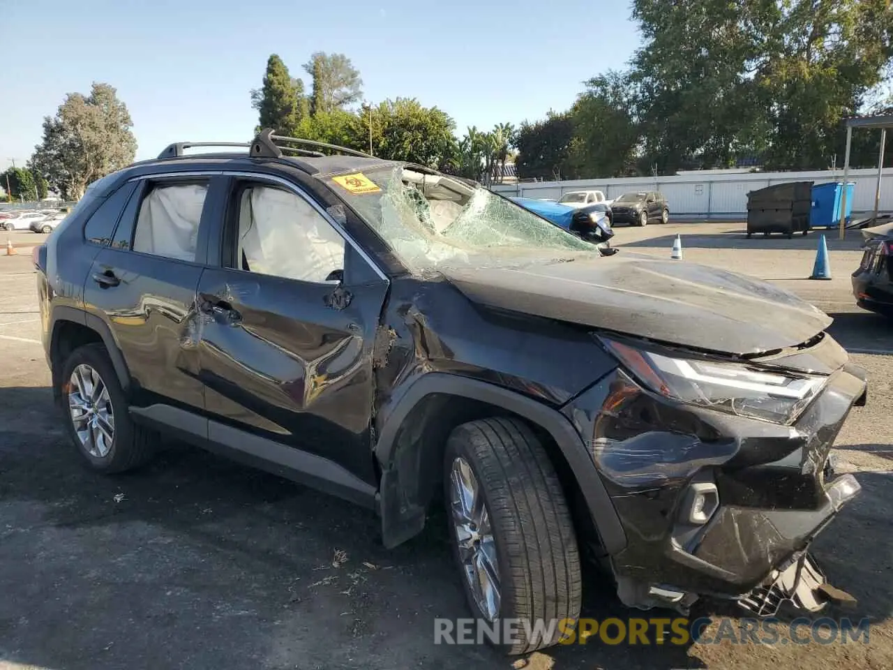 4 fotografías del automóvil dañado 2T3C1RFV6NC200029 TOYOTA RAV4 2022
