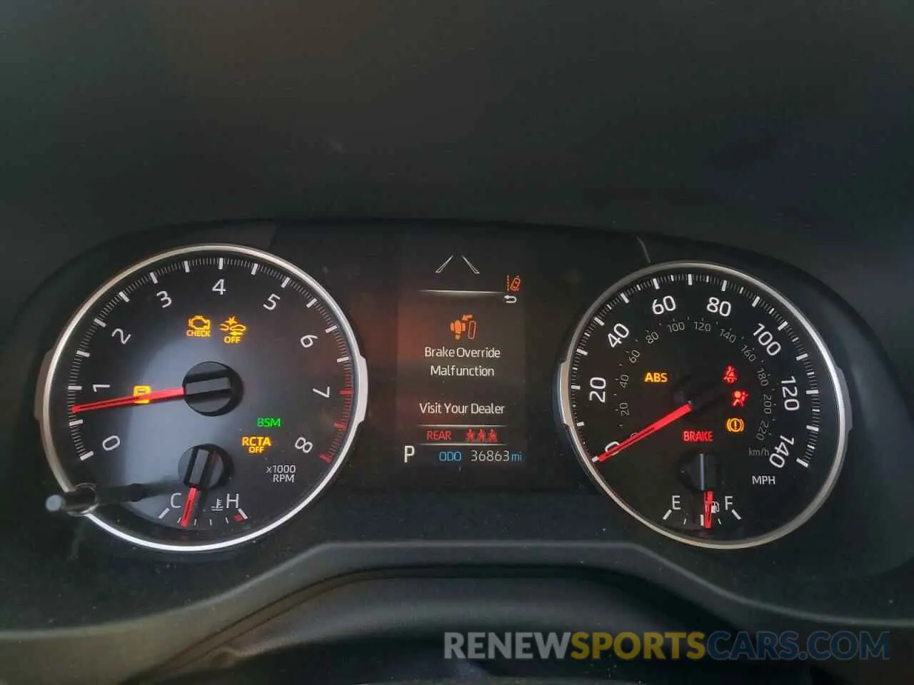 9 fotografías del automóvil dañado 2T3C1RFV7NC198419 TOYOTA RAV4 2022