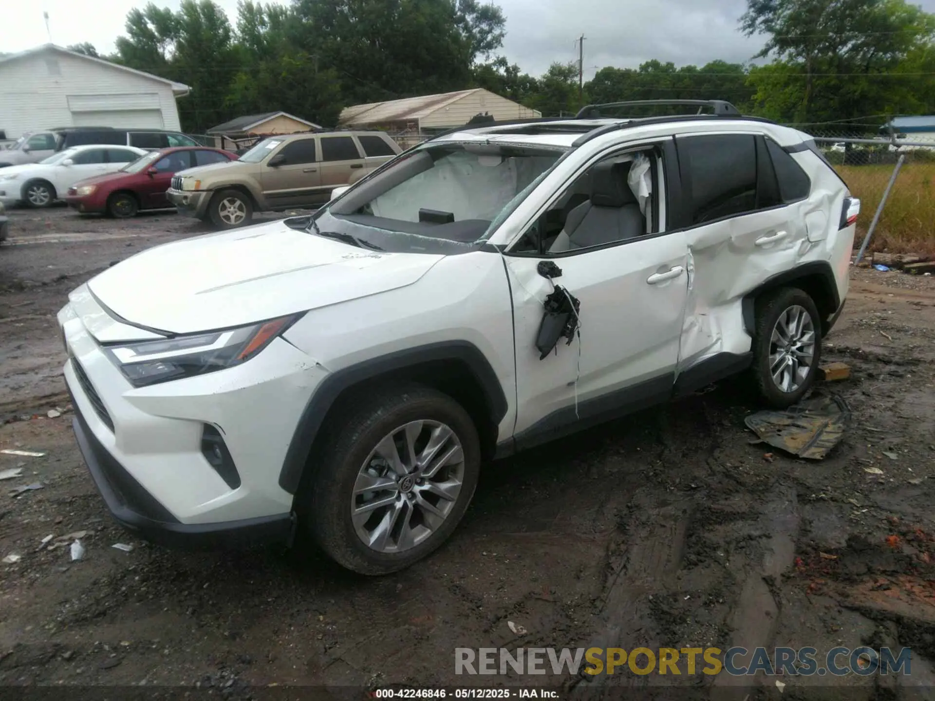 2 fotografías del automóvil dañado 2T3C1RFV7NW193056 TOYOTA RAV4 2022