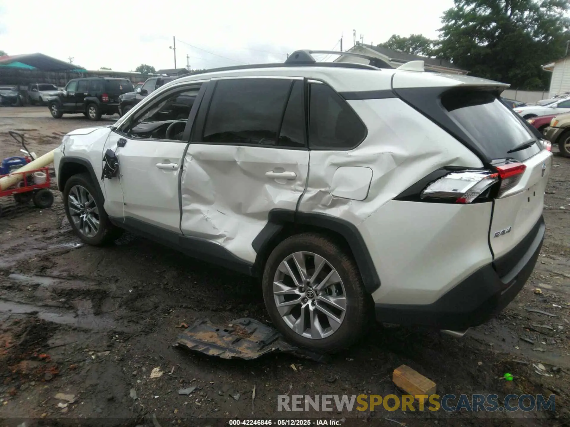 3 fotografías del automóvil dañado 2T3C1RFV7NW193056 TOYOTA RAV4 2022