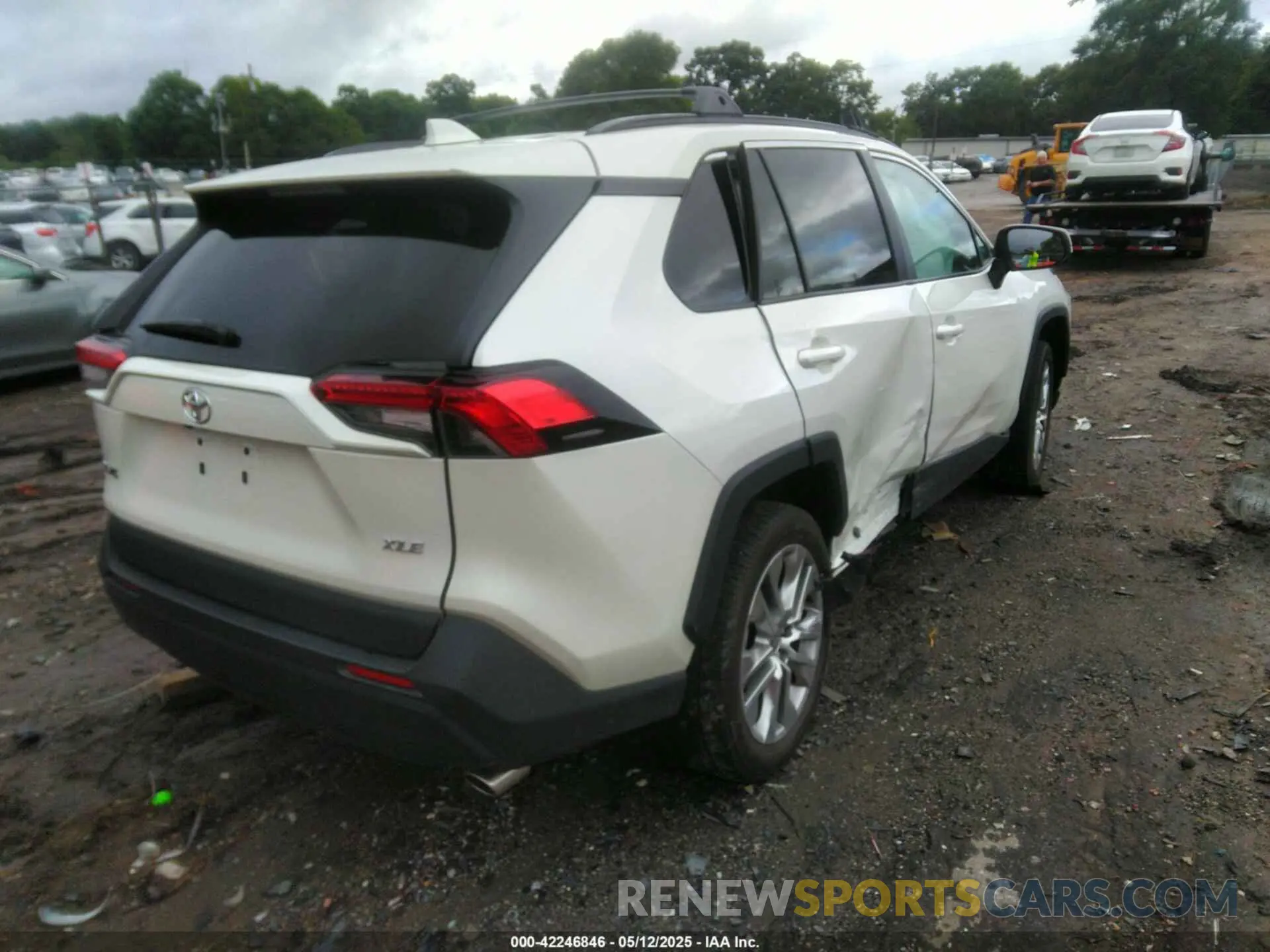 4 fotografías del automóvil dañado 2T3C1RFV7NW193056 TOYOTA RAV4 2022