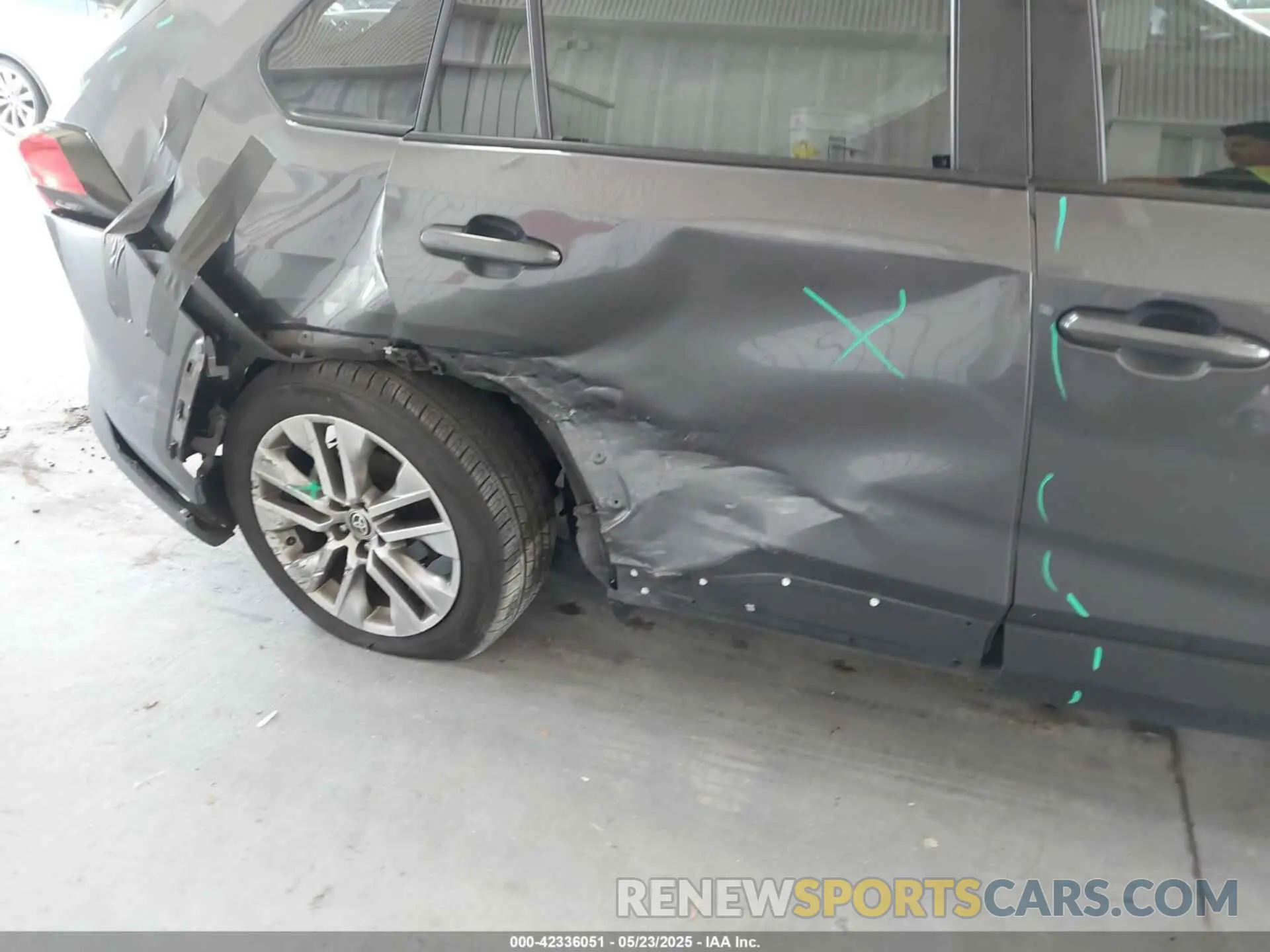6 fotografías del automóvil dañado 2T3C1RFV8NC192497 TOYOTA RAV4 2022