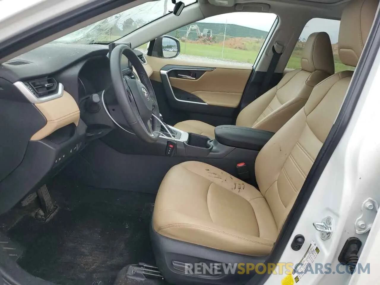 7 fotografías del automóvil dañado 2T3C1RFV8NW190215 TOYOTA RAV4 2022