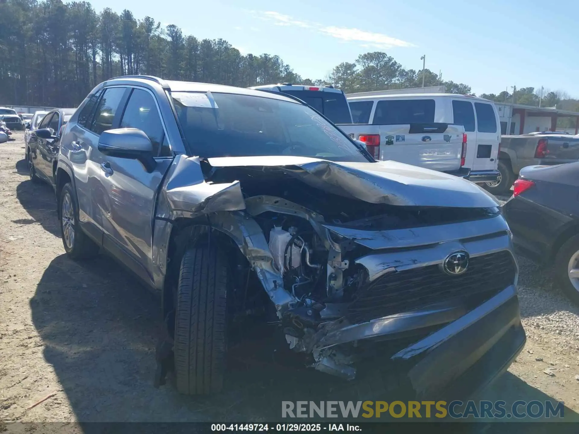 1 fotografías del automóvil dañado 2T3C1RFV8NW237808 TOYOTA RAV4 2022