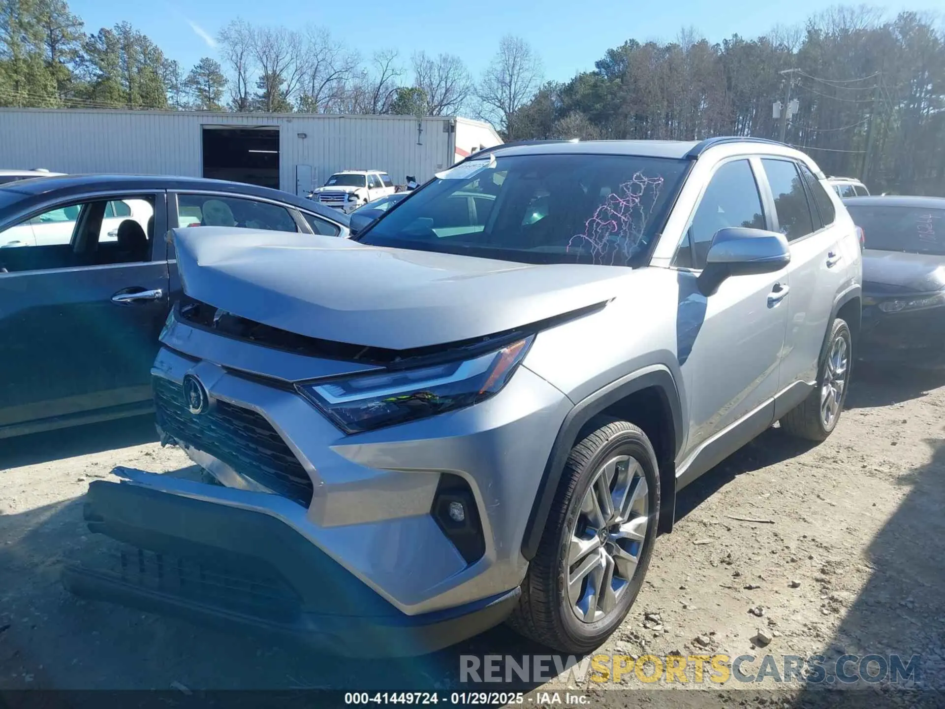 2 fotografías del automóvil dañado 2T3C1RFV8NW237808 TOYOTA RAV4 2022