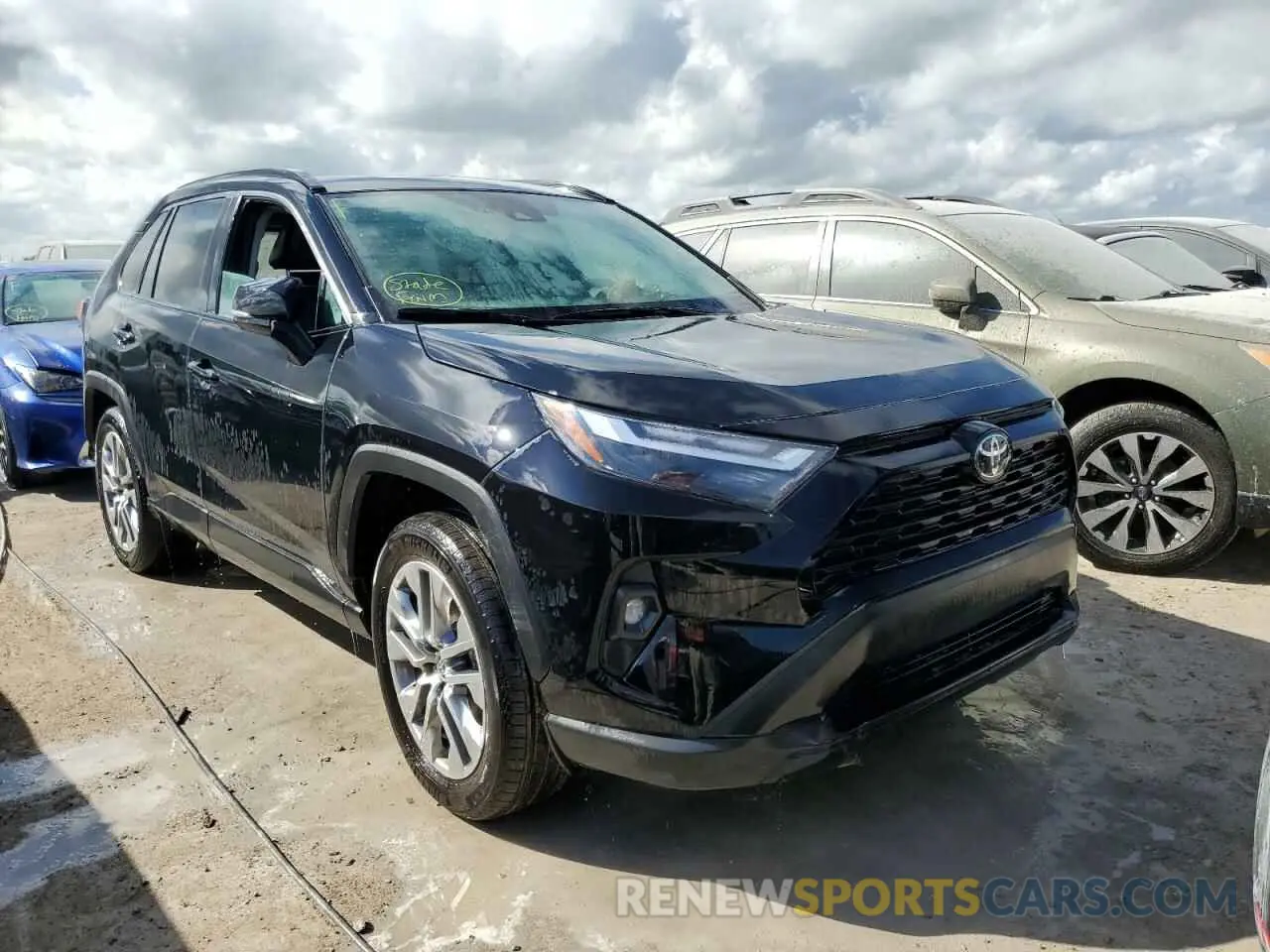 1 fotografías del automóvil dañado 2T3C1RFV9NC193030 TOYOTA RAV4 2022