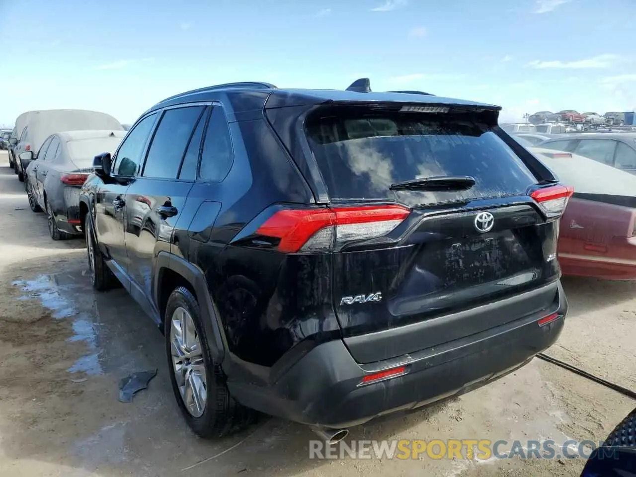 3 fotografías del automóvil dañado 2T3C1RFV9NC193030 TOYOTA RAV4 2022