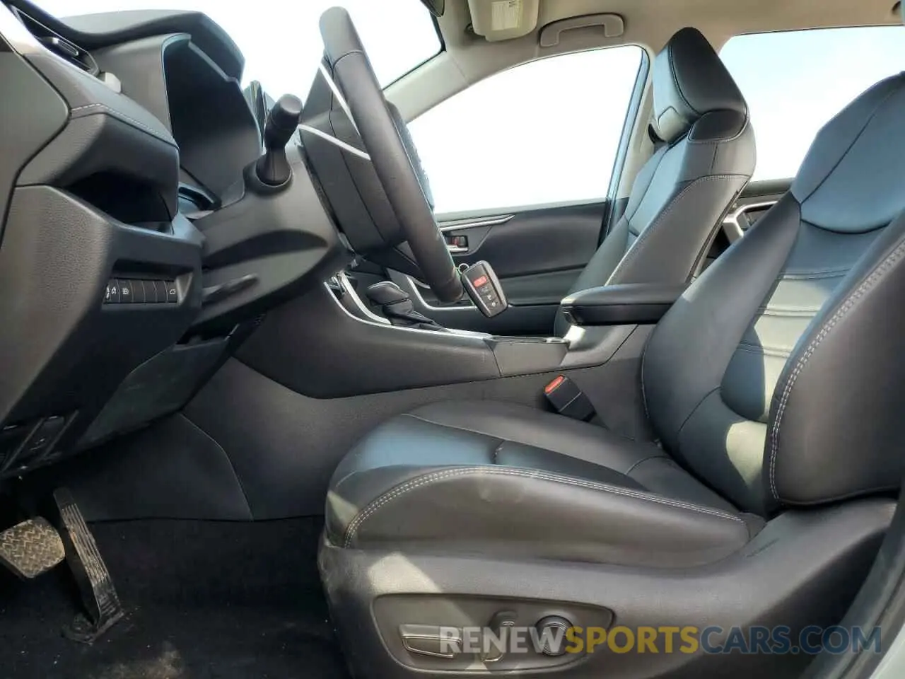 7 fotografías del automóvil dañado 2T3C1RFV9NW238367 TOYOTA RAV4 2022