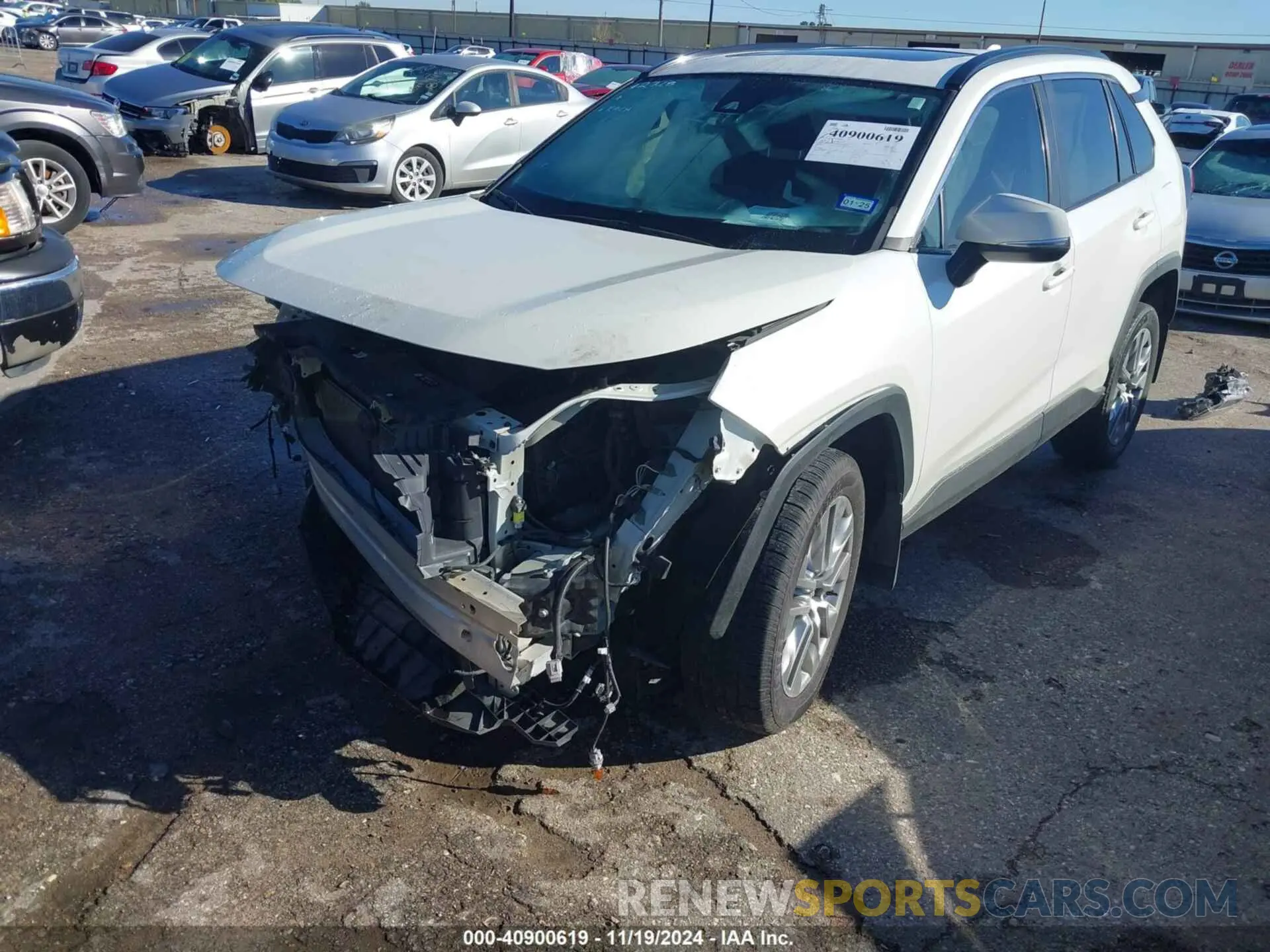 2 fotografías del automóvil dañado 2T3C1RFVXNW186005 TOYOTA RAV4 2022