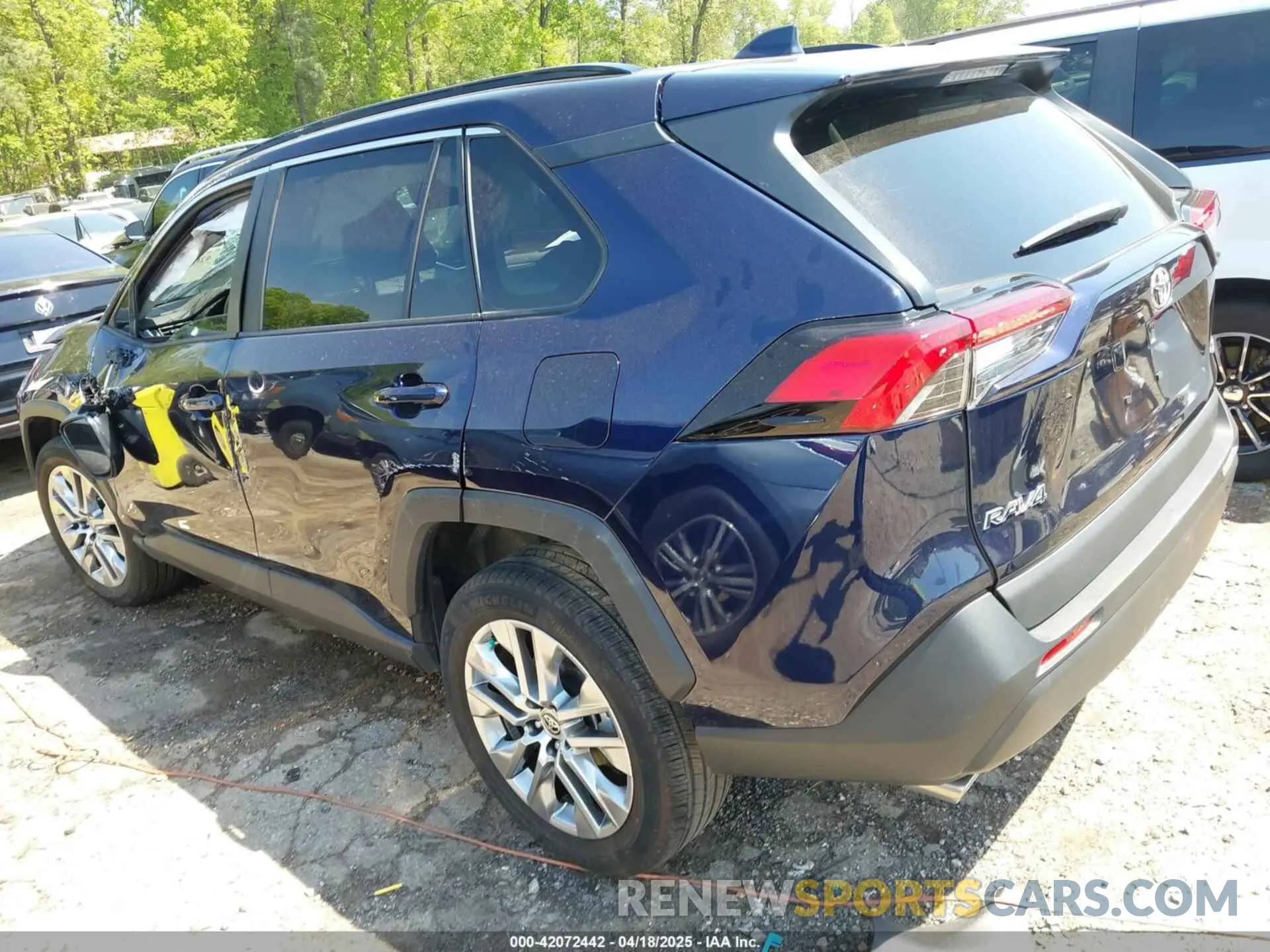 3 fotografías del automóvil dañado 2T3C1RFVXNW231752 TOYOTA RAV4 2022