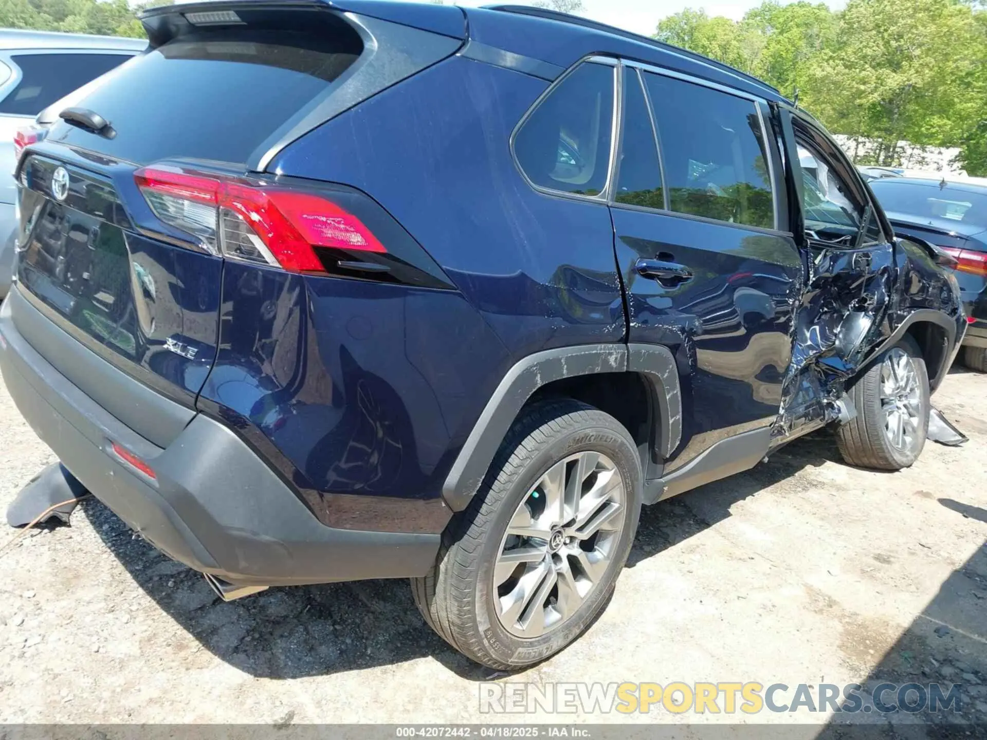 4 fotografías del automóvil dañado 2T3C1RFVXNW231752 TOYOTA RAV4 2022