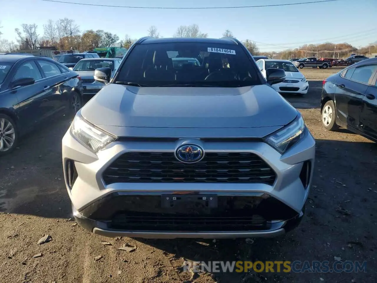 5 fotografías del automóvil dañado 2T3E6RFV8NW034444 TOYOTA RAV4 2022