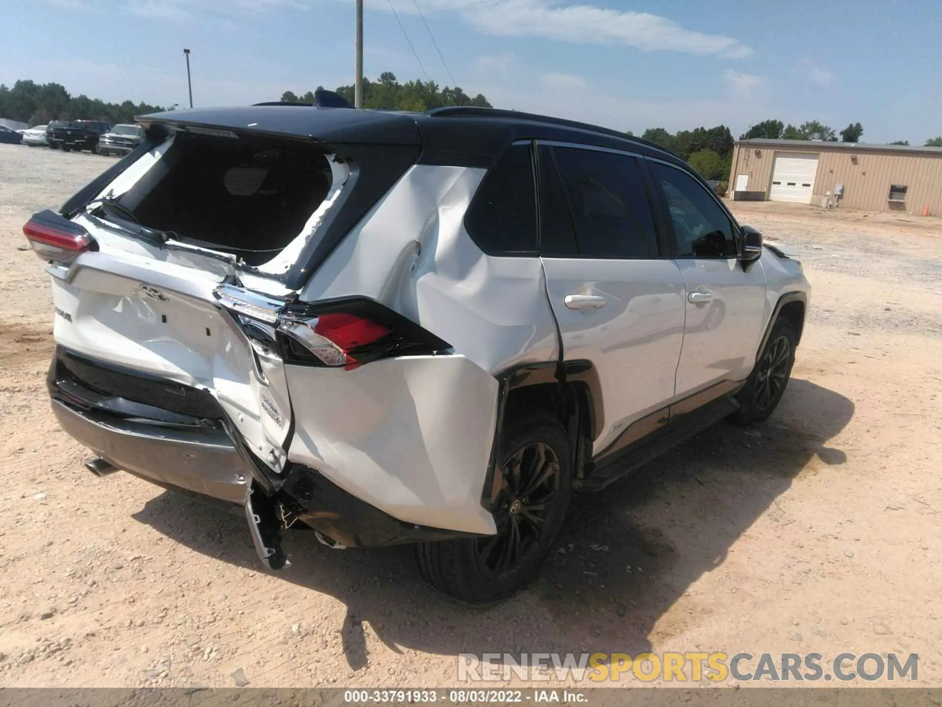 4 fotografías del automóvil dañado 2T3E6RFVXNW033845 TOYOTA RAV4 2022
