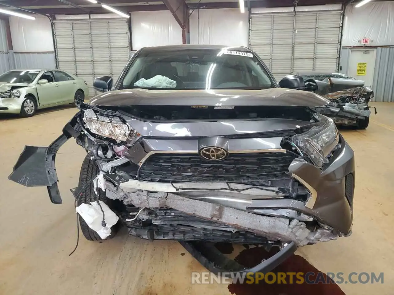 5 fotografías del automóvil dañado 2T3F1RFV0NC258215 TOYOTA RAV4 2022