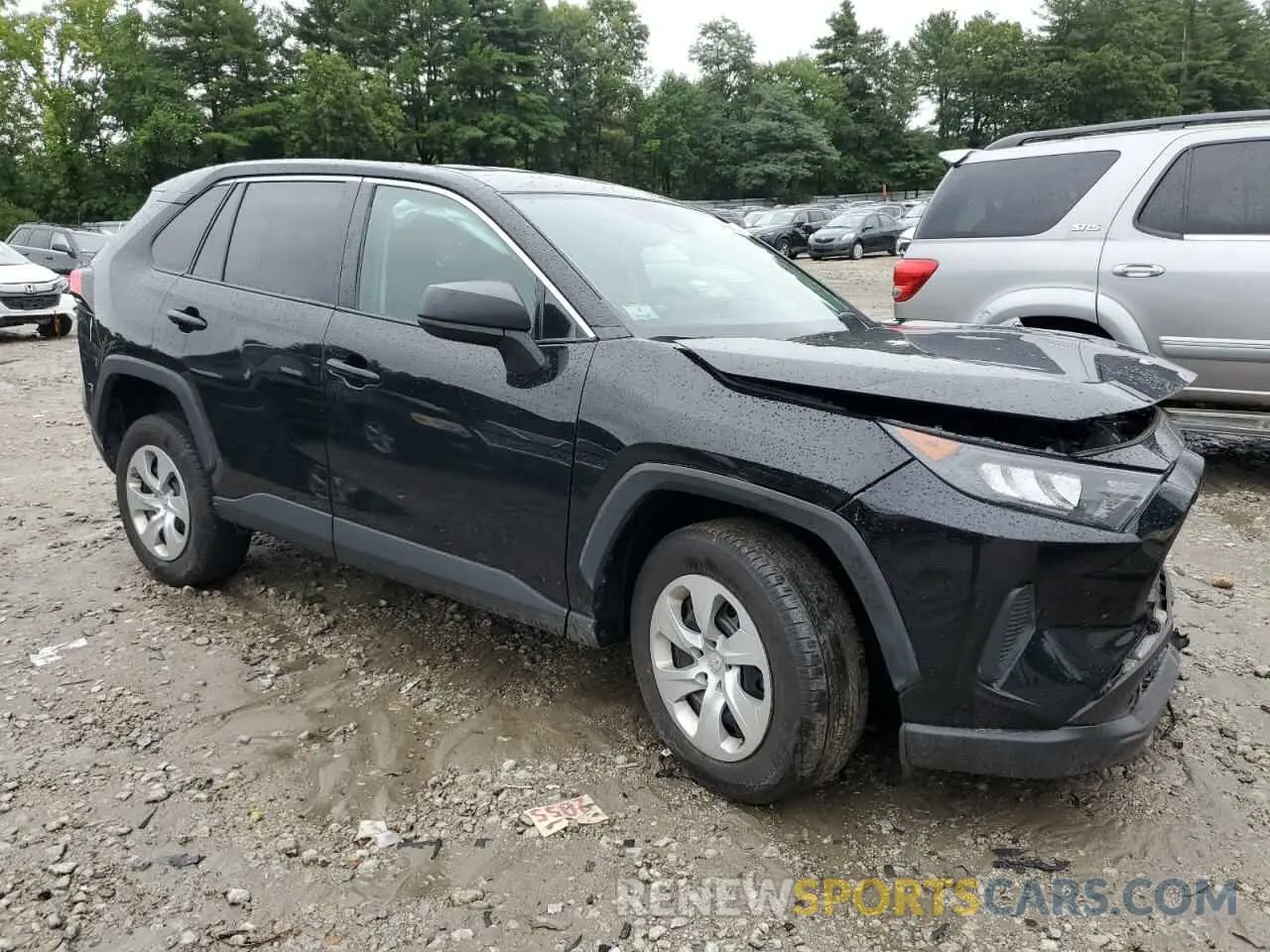 4 fotografías del automóvil dañado 2T3F1RFV0NC269280 TOYOTA RAV4 2022