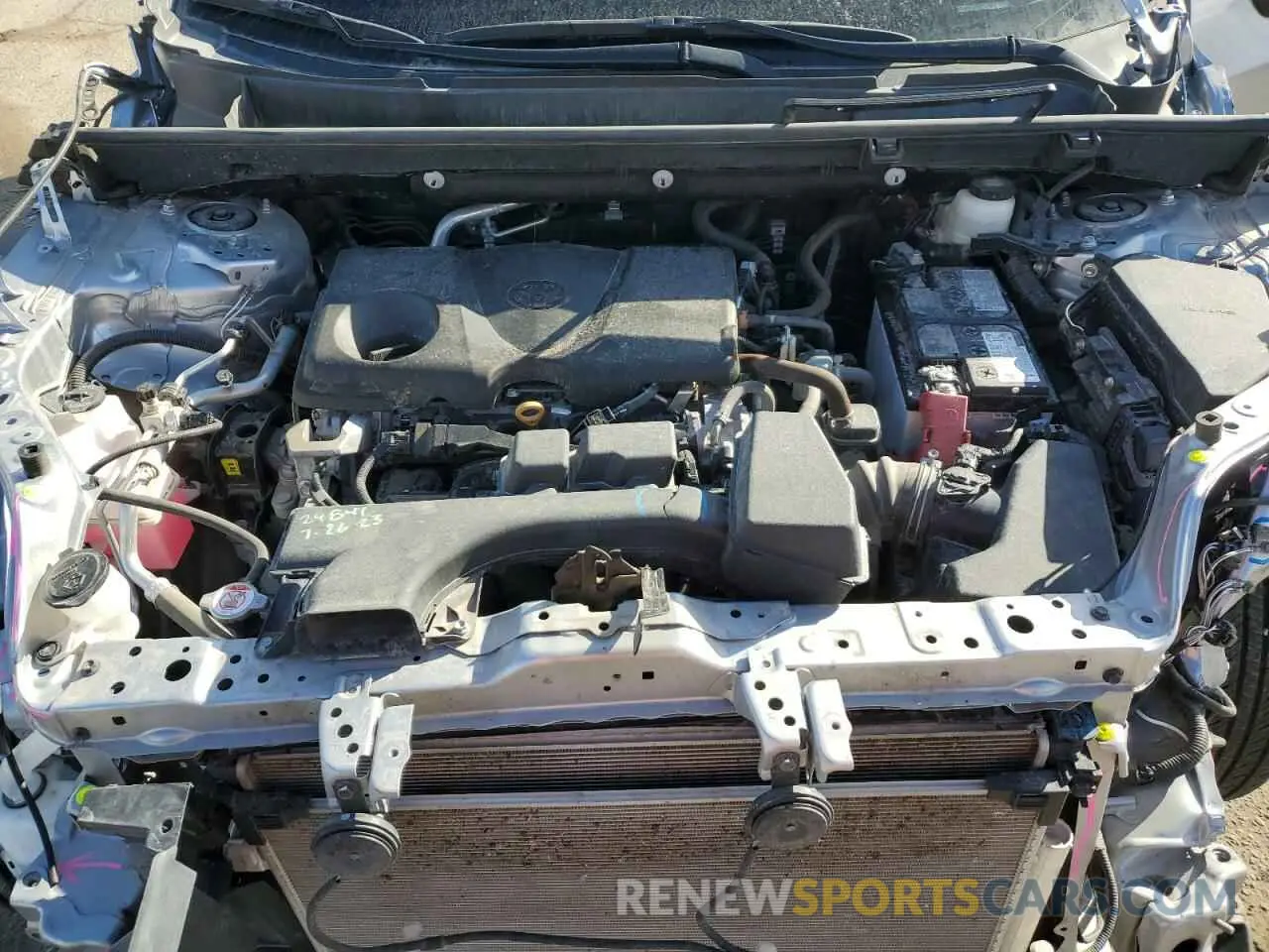 12 fotografías del automóvil dañado 2T3F1RFV0NC285138 TOYOTA RAV4 2022