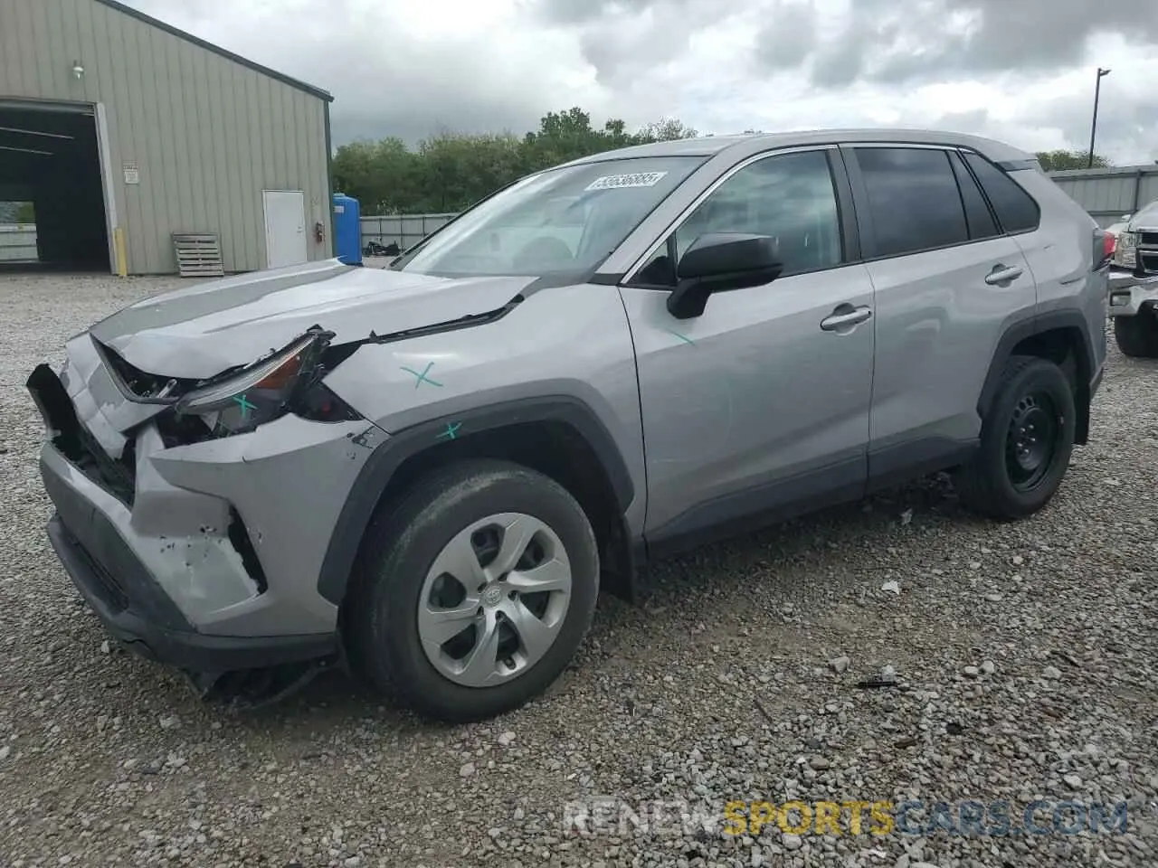 1 fotografías del automóvil dañado 2T3F1RFV0NW257046 TOYOTA RAV4 2022