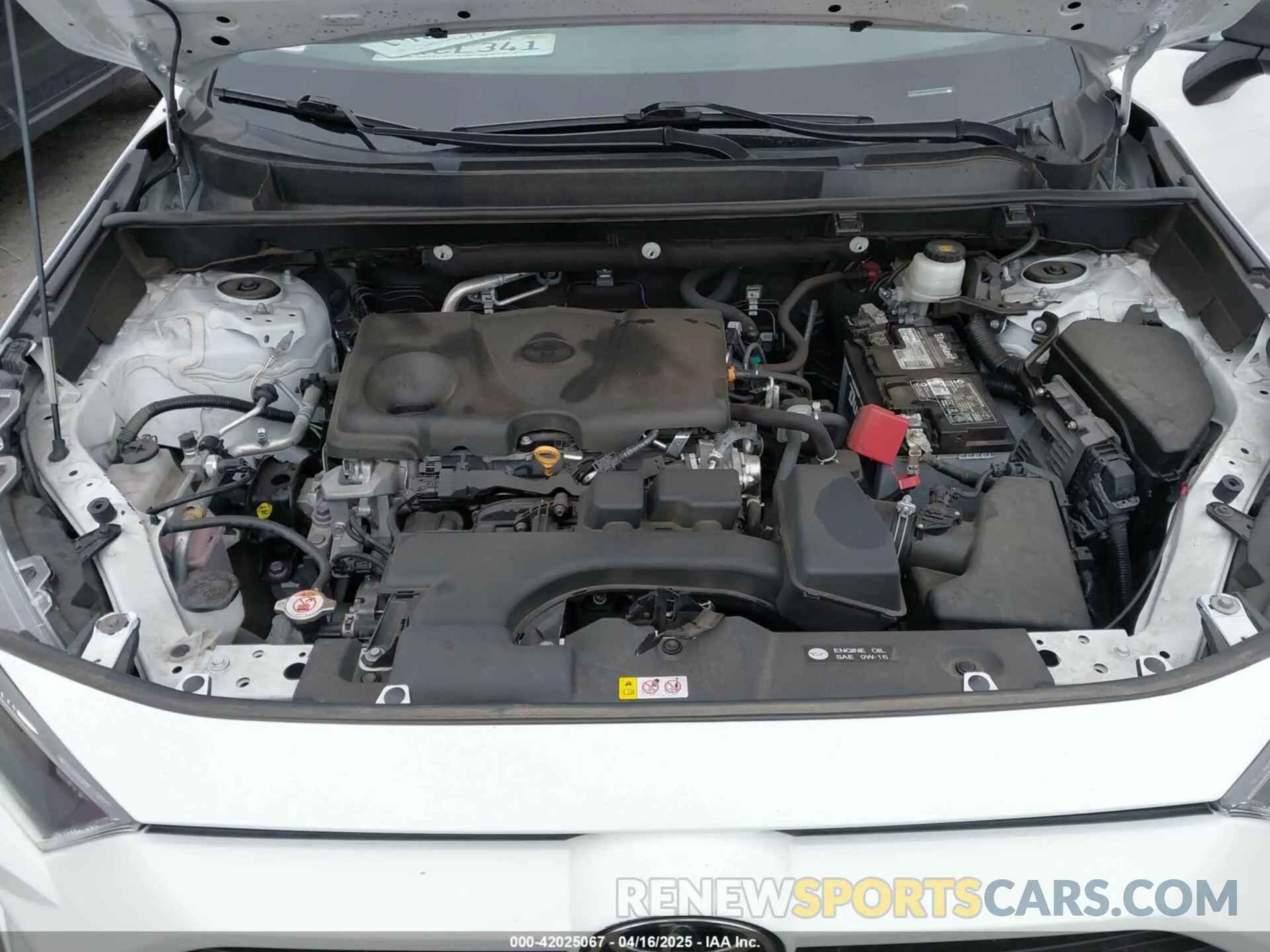 10 fotografías del automóvil dañado 2T3F1RFV0NW267396 TOYOTA RAV4 2022