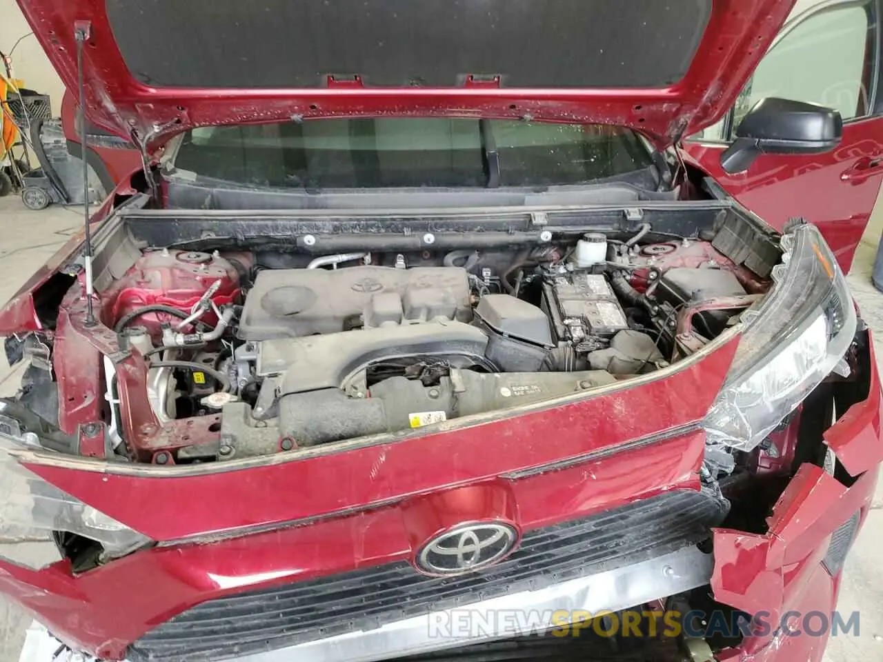 12 fotografías del automóvil dañado 2T3F1RFV0NW284621 TOYOTA RAV4 2022