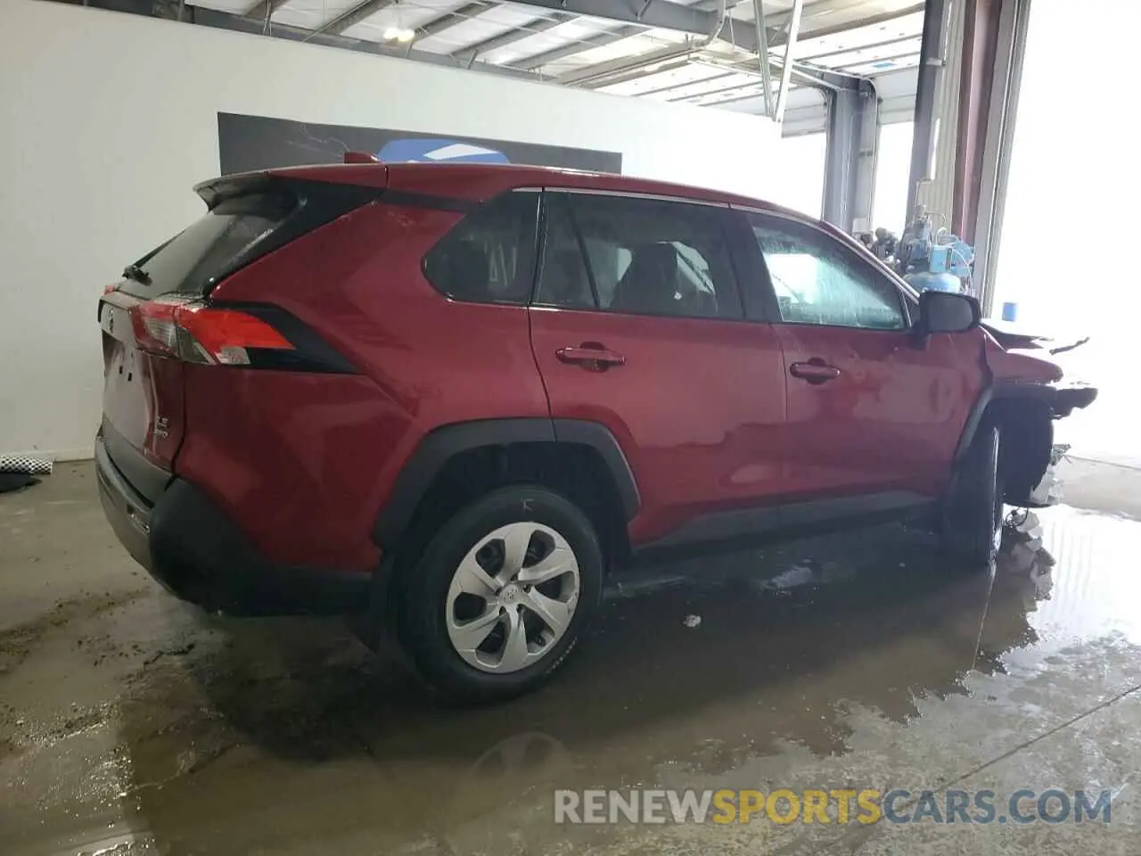 3 fotografías del automóvil dañado 2T3F1RFV0NW284621 TOYOTA RAV4 2022