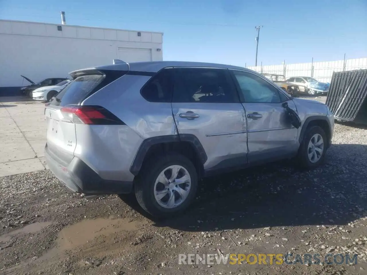 3 fotografías del automóvil dañado 2T3F1RFV0NW291584 TOYOTA RAV4 2022