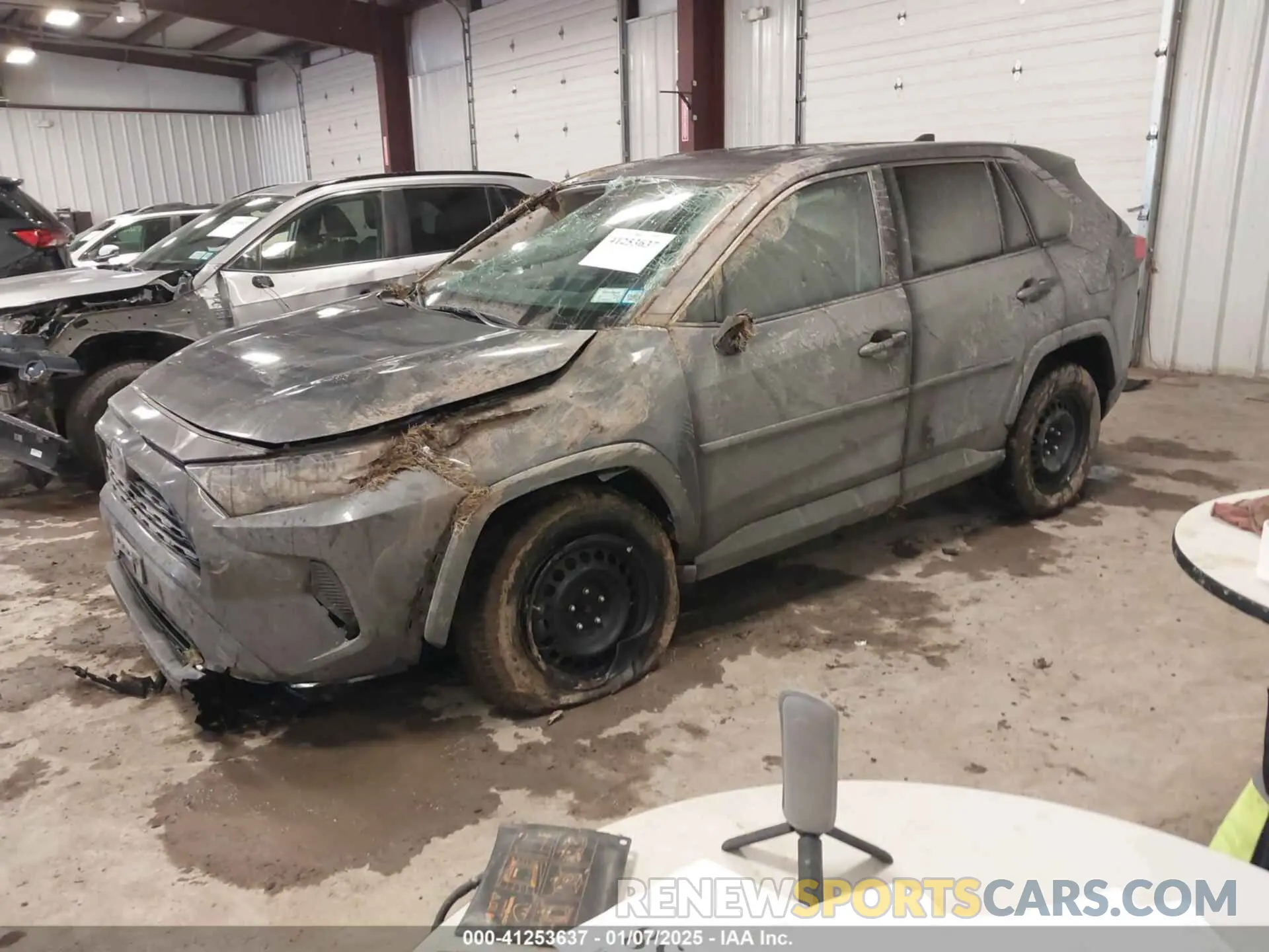2 fotografías del automóvil dañado 2T3F1RFV0NW301868 TOYOTA RAV4 2022
