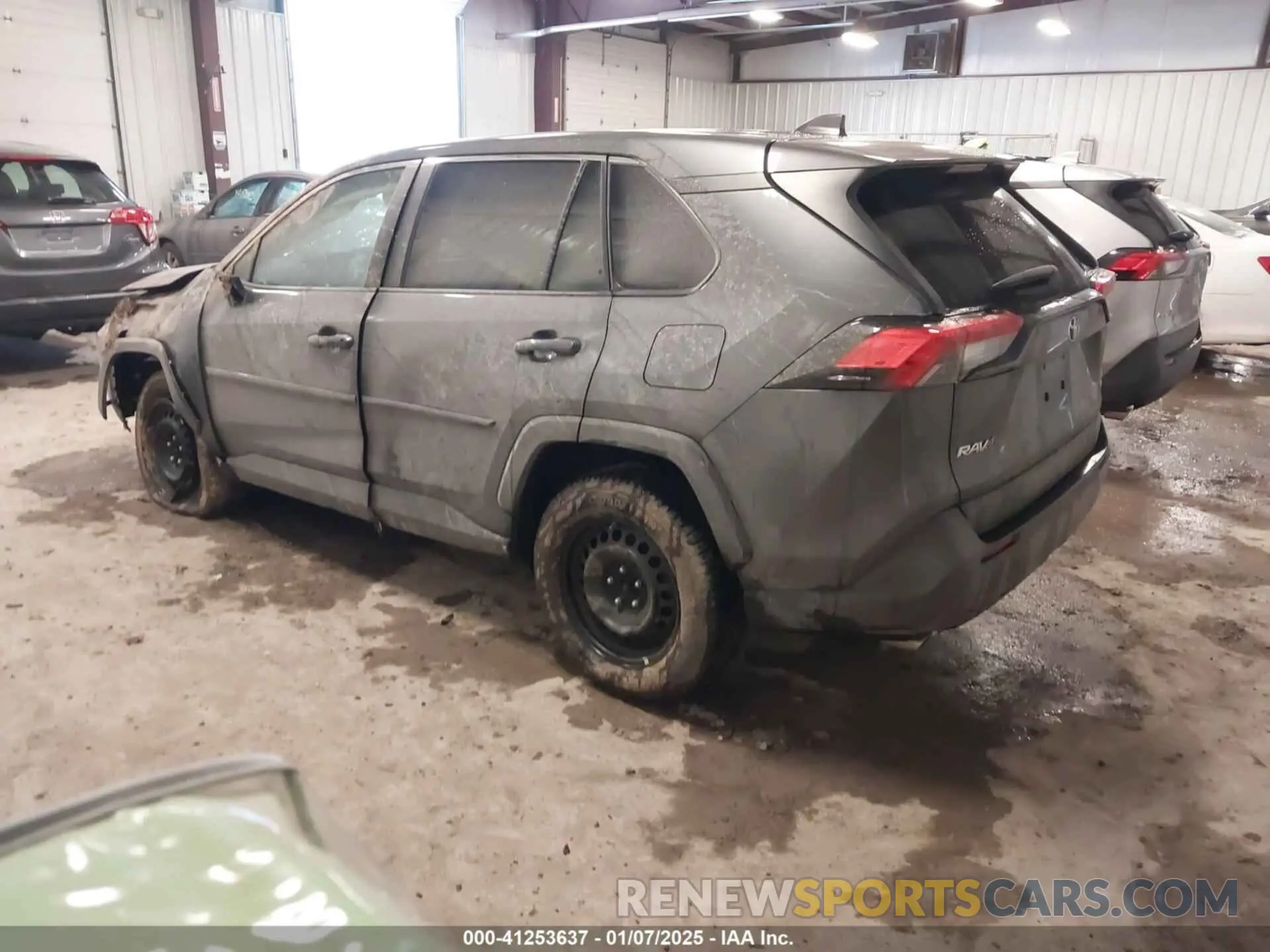 3 fotografías del automóvil dañado 2T3F1RFV0NW301868 TOYOTA RAV4 2022