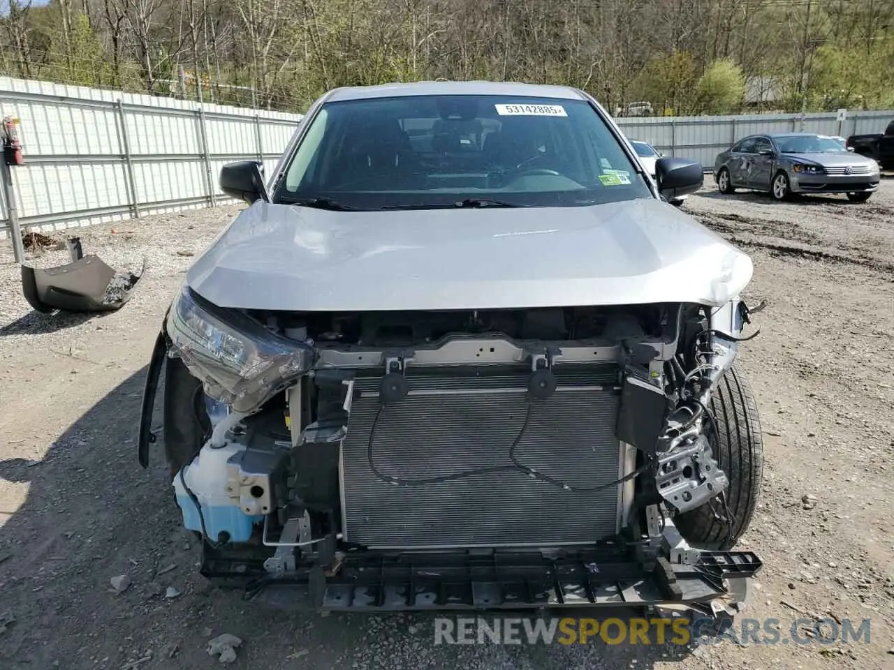 5 fotografías del automóvil dañado 2T3F1RFV0NW321778 TOYOTA RAV4 2022