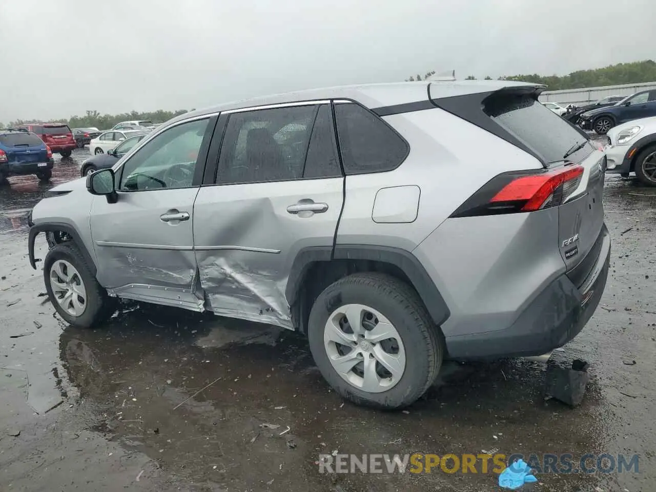 2 fotografías del automóvil dañado 2T3F1RFV1NC322102 TOYOTA RAV4 2022