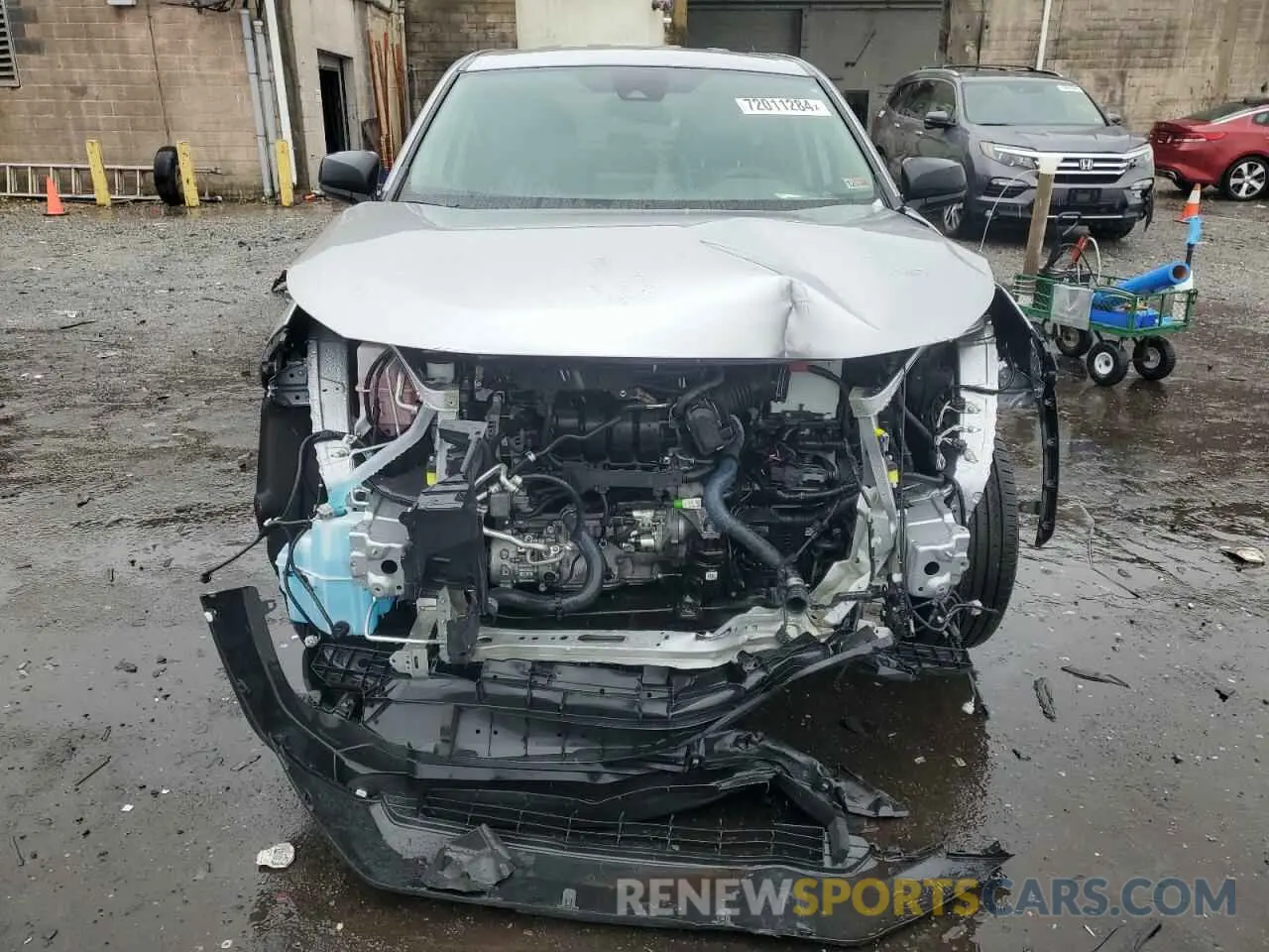 5 fotografías del automóvil dañado 2T3F1RFV1NC322102 TOYOTA RAV4 2022