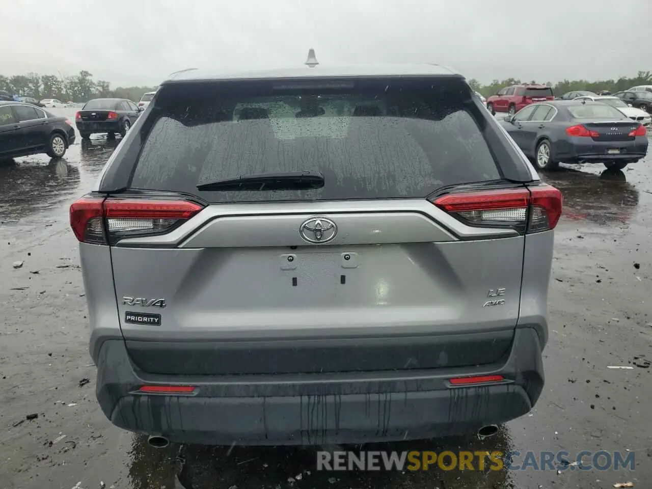 6 fotografías del automóvil dañado 2T3F1RFV1NC322102 TOYOTA RAV4 2022