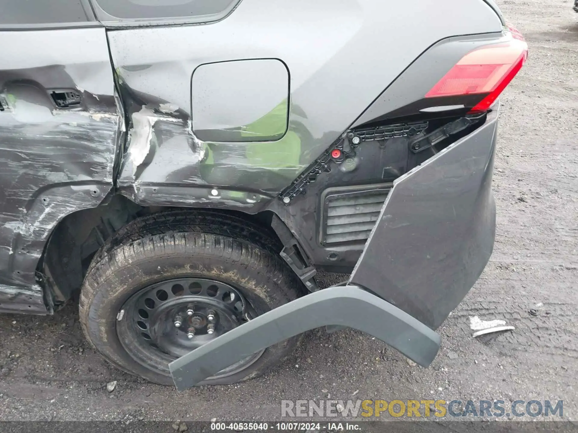 18 fotografías del automóvil dañado 2T3F1RFV1NW263860 TOYOTA RAV4 2022
