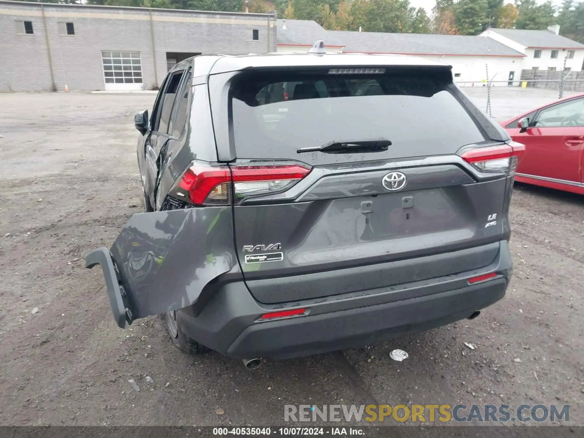 3 fotografías del automóvil dañado 2T3F1RFV1NW263860 TOYOTA RAV4 2022