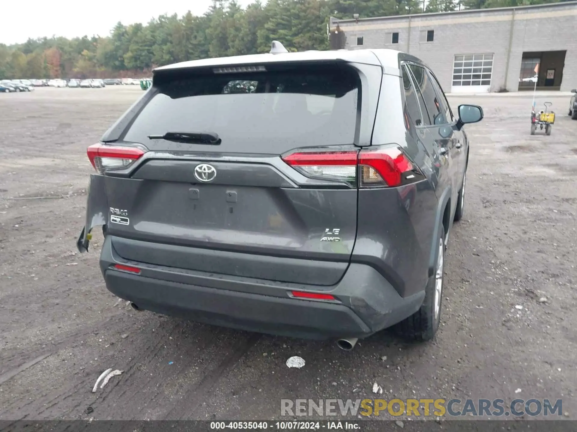 4 fotografías del automóvil dañado 2T3F1RFV1NW263860 TOYOTA RAV4 2022