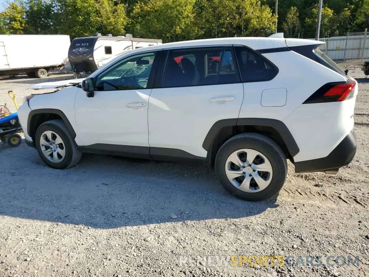 2 fotografías del automóvil dañado 2T3F1RFV1NW276852 TOYOTA RAV4 2022
