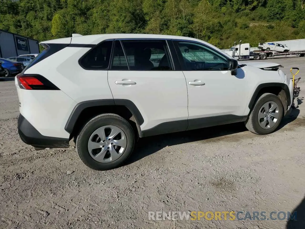 3 fotografías del automóvil dañado 2T3F1RFV1NW276852 TOYOTA RAV4 2022