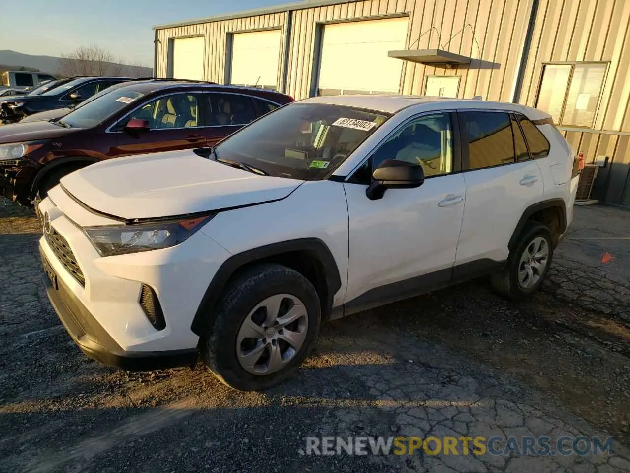 1 fotografías del automóvil dañado 2T3F1RFV2NC258782 TOYOTA RAV4 2022